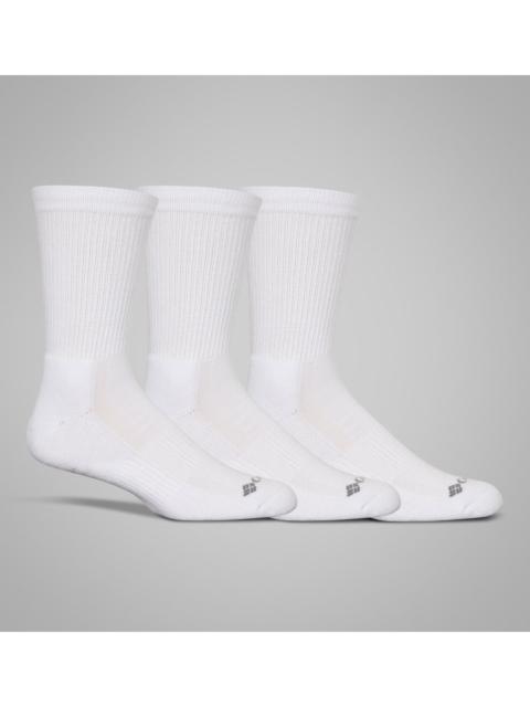 Columbia Men's Athletic Cushion Crew Socks - 3 Pack
