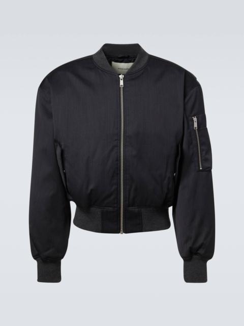 entire studios Cropped bomber jacket