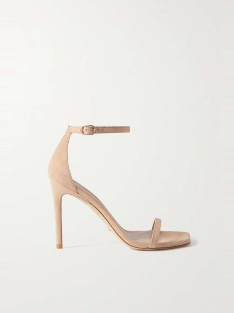 Stuart Weitzman Nudistcurve suede sandals