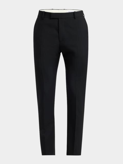 Alexander McQueen Men's Wool Cigarette Trousers