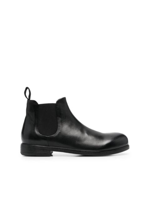 Zucca leather boots