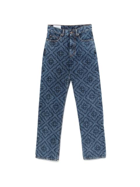 monogram jeans