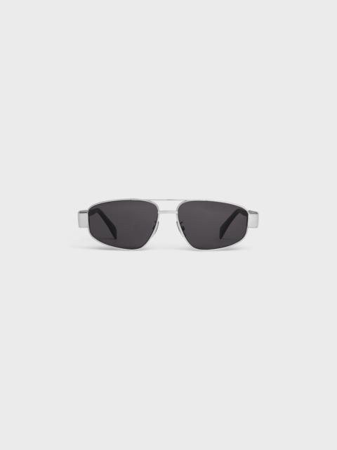 CELINE Triomphe Metal 03 Sunglasses in Metal