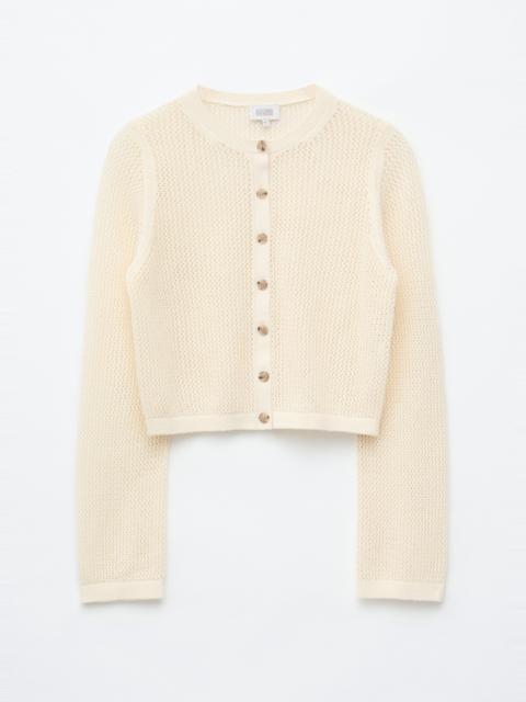 & Other Stories Open-Knit Cotton Cardigan