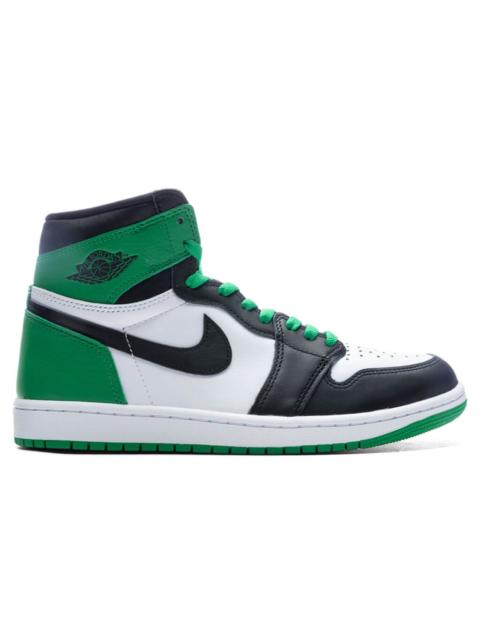 Jordan AIR 1 RETRO HIGH OG - BLACK/LUCKY GREEN/WHITE