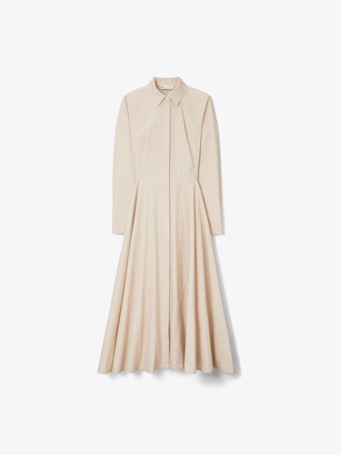 TORY BURCH Cinched Cotton Shirtdress