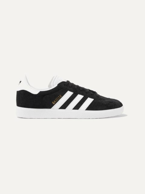 adidas Originals Gazelle suede and leather sneakers