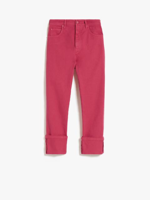 Max Mara DECANO Cropped jeans in stretch bull