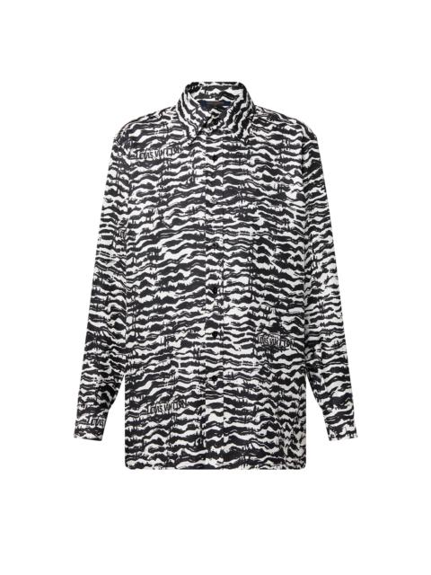 Louis Vuitton Ink Tiger Silk Shirt