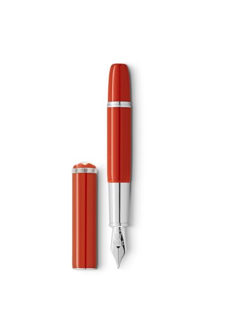 Montblanc MONTBLANC HERITAGE ROUGE ET NOIR "BABY" SPECIAL EDITION CORAL-COLOURED FOUNTAIN PEN F