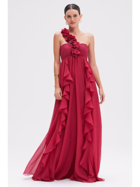 PatBO CHIFFON LOVESTRUCK GOWN