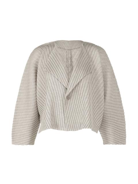 ISSEY MIYAKE LINEN LIKE PLEATS CARDIGAN