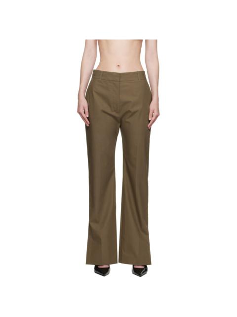 Studio Nicholson Taupe Mitra Trousers