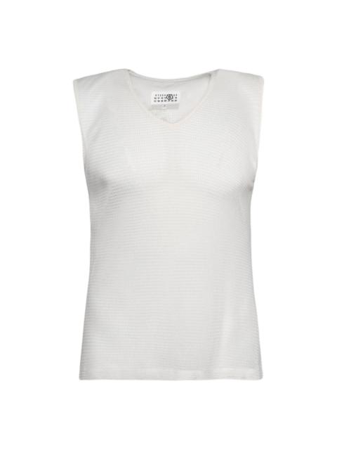 MM6 Maison Margiela mesh tank top