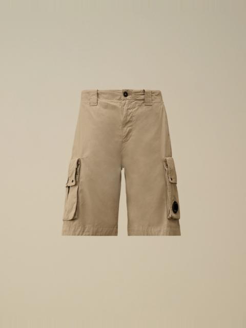 C.P. Company Cotton Gabardine Lens Cargo Shorts
