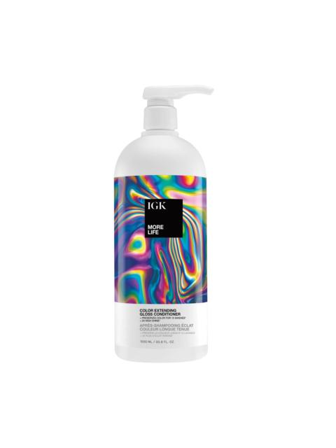IGK Hair MORE LIFE Color Extending Conditioner Liter