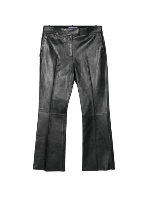 STAND STUDIO Zia tailored leather pants