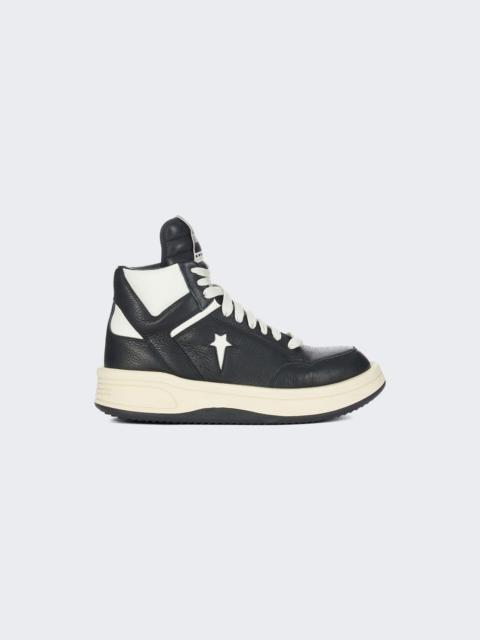 X Converse Turbowpn High Top Sneakers Black