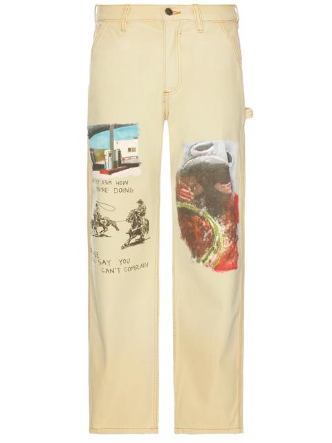 Just Like It Began Painters Pant All Over Artwork