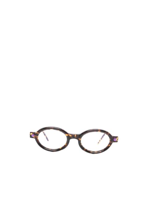 Kuboraum round-frame glasses