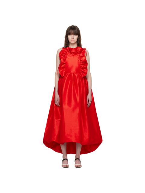 KIKA VARGAS SSENSE Exclusive Red Ramya Maxi Dress