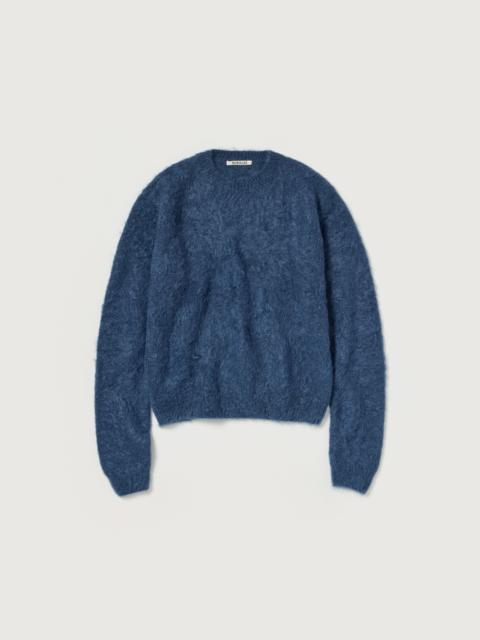 AURALEE BRUSHED SUPER KID MOHAIR KNIT P/O