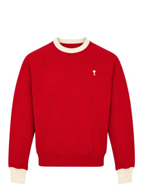 AMI Paris Bicolor Crewneck Sweatshirt