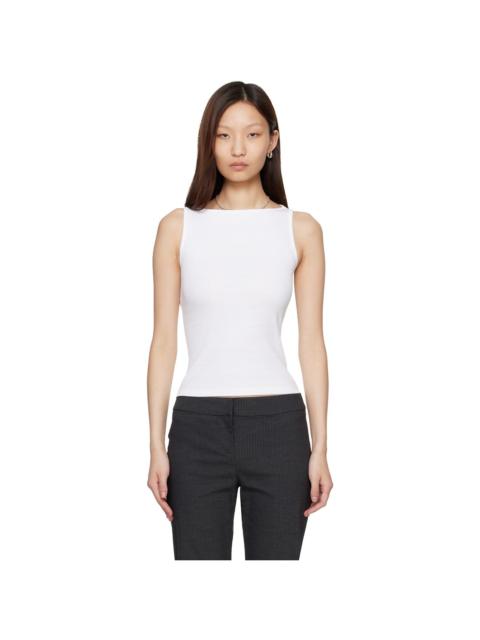 FLORE FLORE White Timmi Tank Top