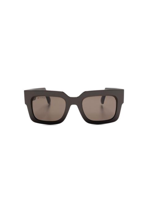 Etro pegaso-logo square sunglasses