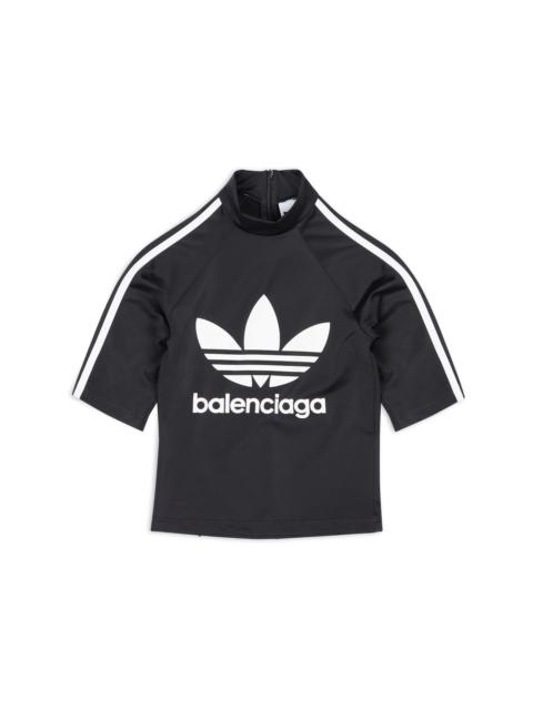 BALENCIAGA Balenciaga x adidas Short Sleeve Athletic Top Black
