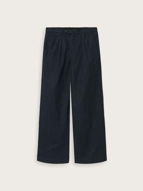 ALLSAINTS CONWAY WIDE LEG PLEATED PANTS