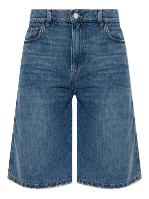 COPERNI logo-belt shorts