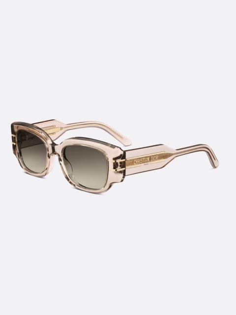 【トレンド感溢れるデザイン★】DiorPacific サングラス DiorPacific B2F Transparent Pink Butterfly Sunglasses | DIOR
