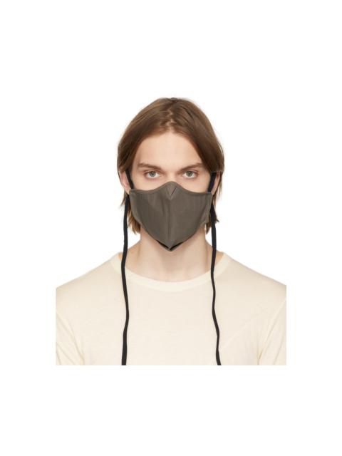 Rick Owens Grey Cotton Mask