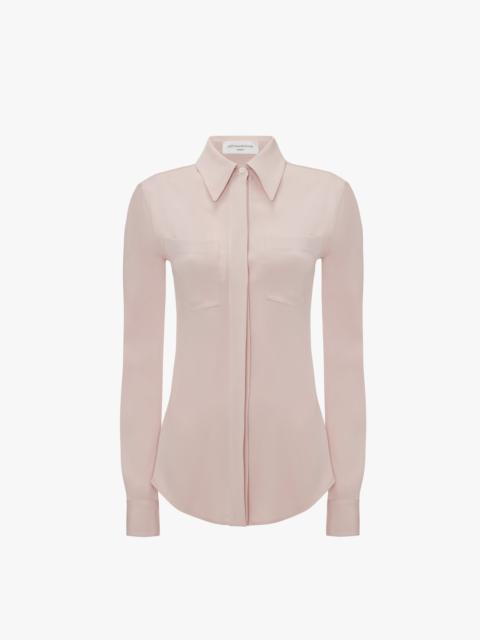 Fitted Shirt In Blush
