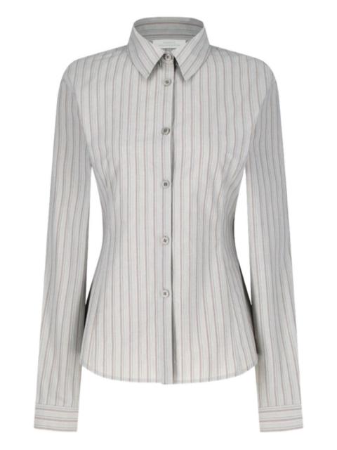 AMOMENTO striped button shirt