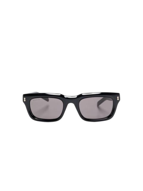 rectangle-frame sunglasses