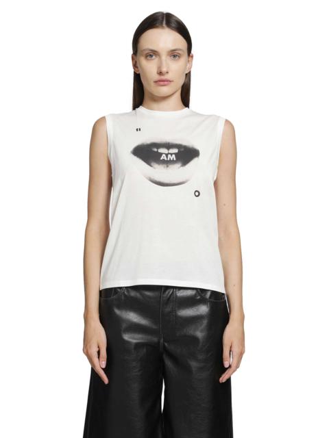 FENDI Ti Amo Print Jersey Top