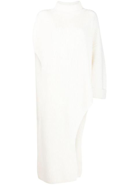 FABIANA FILIPPI asymmetric ribbed-knit jumper
