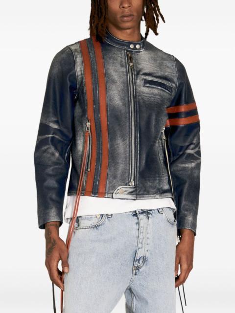 ジャケット・アウター eytys flux leather jacket Eytys Black Flux Leather Jacket Eytys