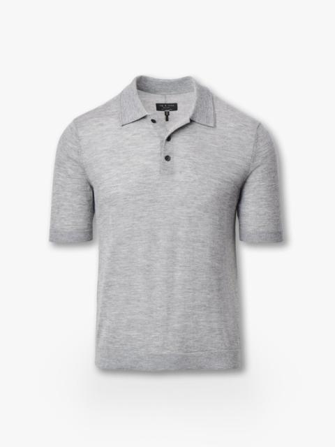 rag & bone Downing Lightweight Cashmere Polo