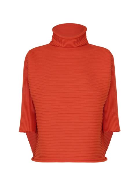 Pleats Please Issey Miyake ZIG ZAG KNIT
