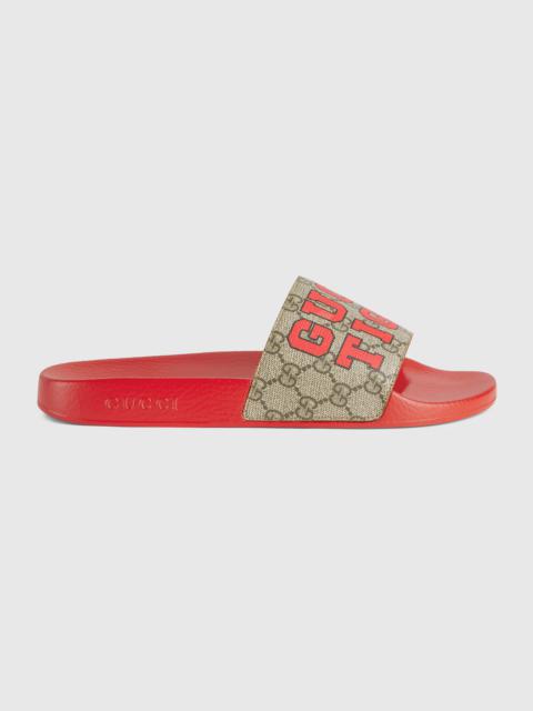 GUCCI Gucci Tiger Men's slide sandal