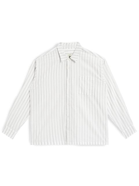 Bather White Dobby Leisure Shirt