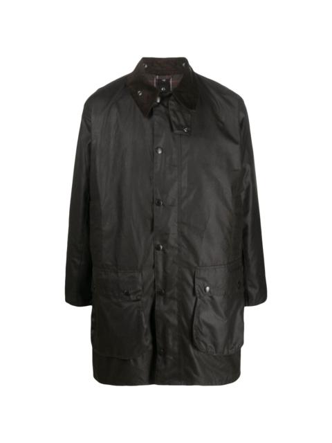 Barbour Northumbria® constrast-collar wax jacket