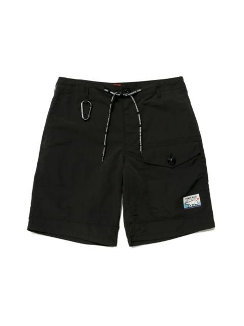 Human Made Human Made Polar Bear Nylon Militaly Shorts Black