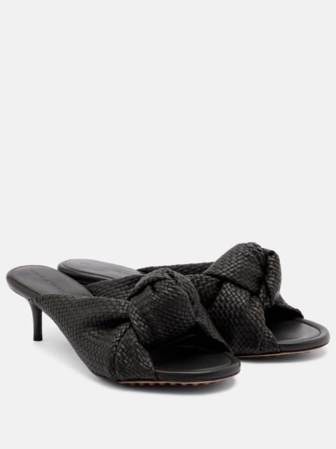 Bottega Veneta Cherry Intreccio leather sandals