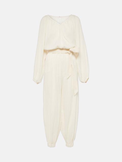 Loro Piana Cotton and linen jumpsuit