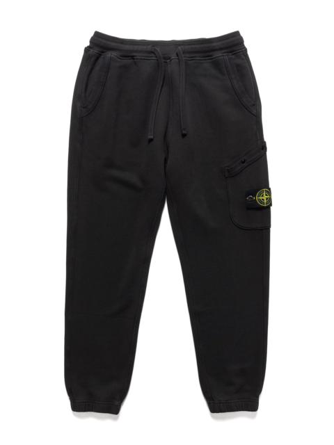Stone Island Organic Cotton Diagonal Fleece 'Old' Effect Sweat Pant