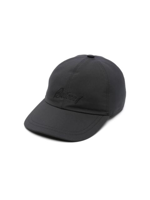 Brioni logo-embroidered baseball cap